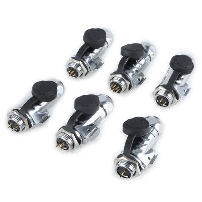 LP16 Fast Locking Aviation Connector Plug with LP12 Socket Full Metal Waterproof 2 3 4 5 7 9Pin Optional Full Metal