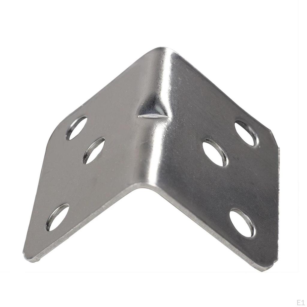 10x Corner Braces Joint Fasteners Connector Fixing Support Protector Connection Profile Right Angle