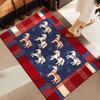 High-End Non-Slip Entrance Mat: 2026 Year of the Horse Design, Durable Foyer Rug