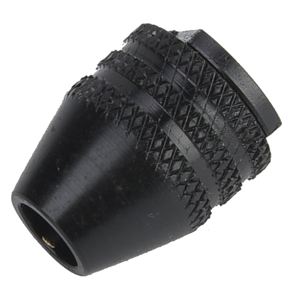 8mm Drei-Backen-Bohrfutter Spannzangenadapter Konverter für Elektroschrauber Bohrmaschine (Kurzer Schwanz)