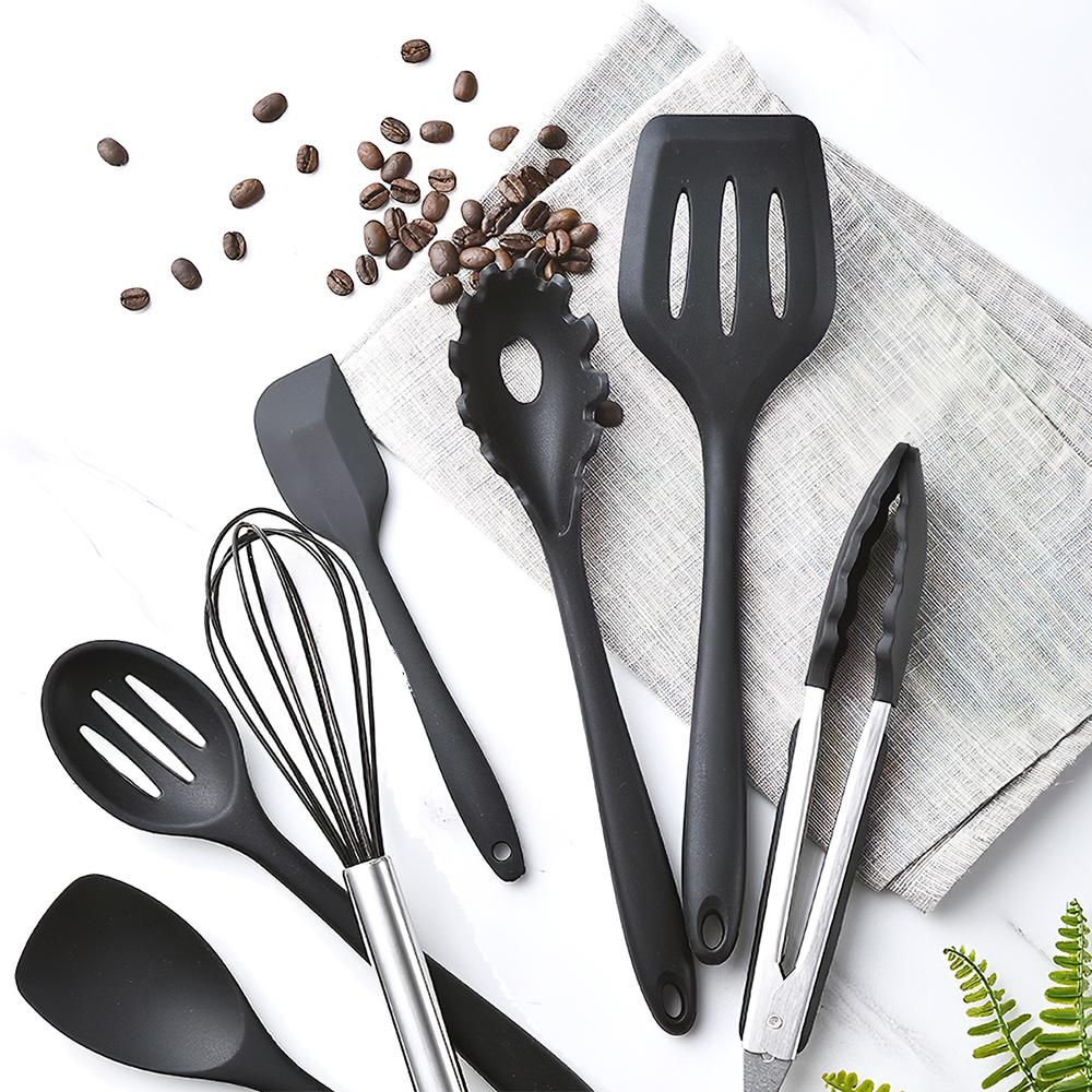 Buy Ustensiles De Cuisine Set 10 Pcs Silicone Non Baton Ustensile De Cuisson En At Affordable Prices Free Shipping Real Reviews With Photos Joom