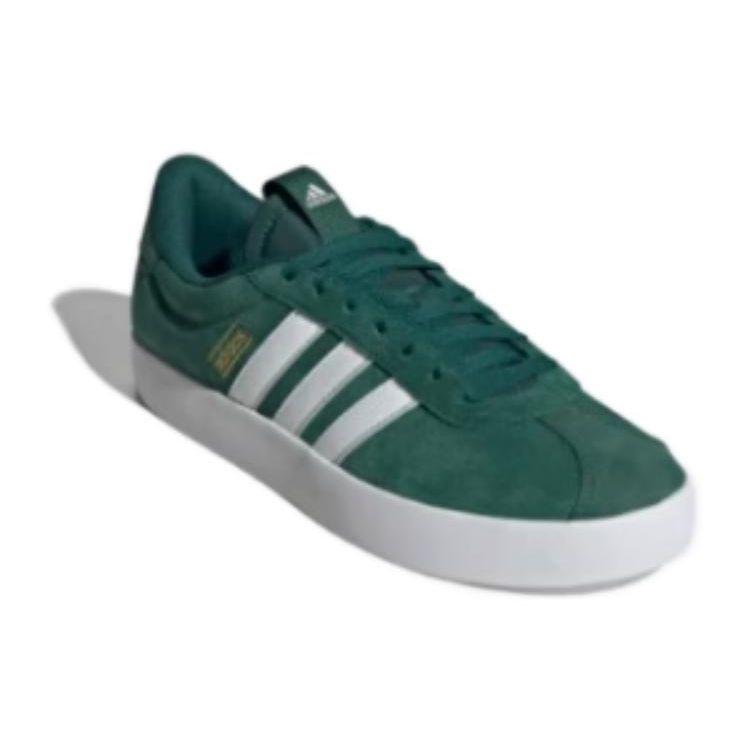 Adidas Neo Vl Court Comfortable Versatile Durable Lightweight Low-Top Skate Shoes Unisex Sneakers Green White ID6284