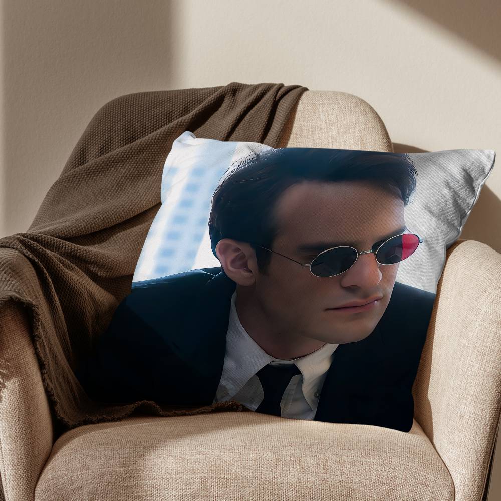 Handsome moive MMatt Murdock Pillow Case Sofa Living Room Bedroom Headboard Backrest Cushion Square Cushion Nap Time