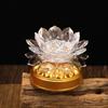 Colorful Lotus Lamp Vibrant Color Battery-Operated Creative Shape Flicker Free Realistic Looking Compact