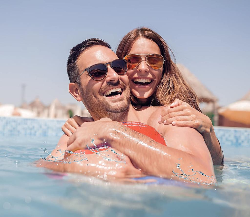 BEOBEU 25L Vattentät Förvaringsväska Simboj Paketet för och Mycket Synlig Flytboj för Simning Säkerhet Ljus Triathleter, Simmare, Surfare.
