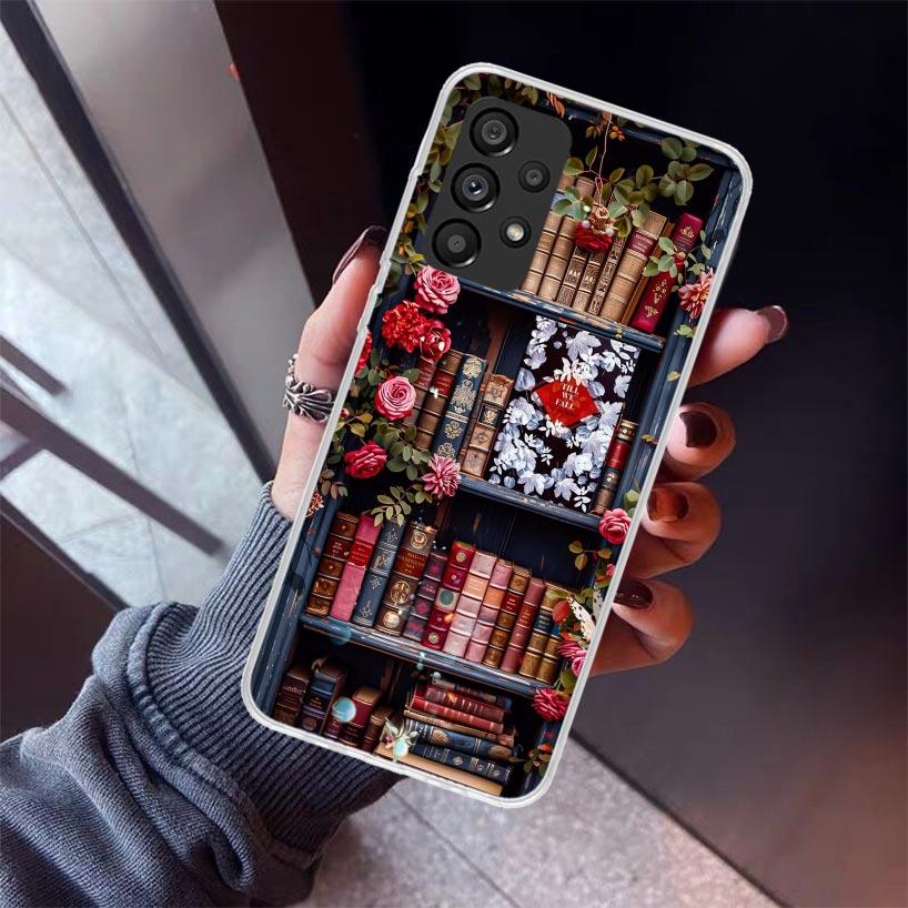 

Read Books illustration Reading Phone Case For Samsung Galaxy A17 A16 A15 A14 A13 A57 A56 A55 A54 A53 A37 A36 A35 A34 A33 A26 A2 Samsung A15