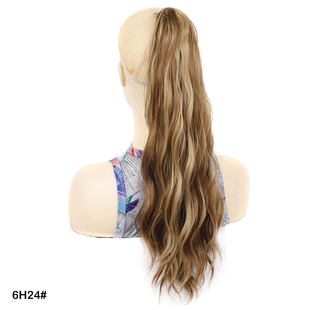 Long Wave Hair Ponytail Extension Mini Claw Clip In Ponytails Hairpiece for Daily Use Unique Chic Eye Catching Style