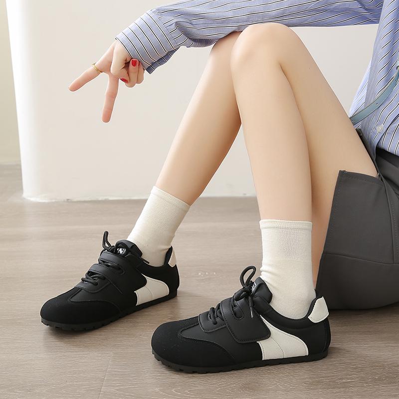 Fashion Women's Ballet Training Shoes Summer0 New Soft Bottom Breathable Outdoor Jogging Sneakers Casual Flat Heel Trainers Footwear