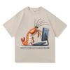 Dlaczego Boli Mnie Plecy Zabawne Koszulki Krewetka Bawełniane Krótki Rękaw Luźne Męskie Koszulki Unisex Streetwear Lato Okrągły Dekolt Unisex Koszulki