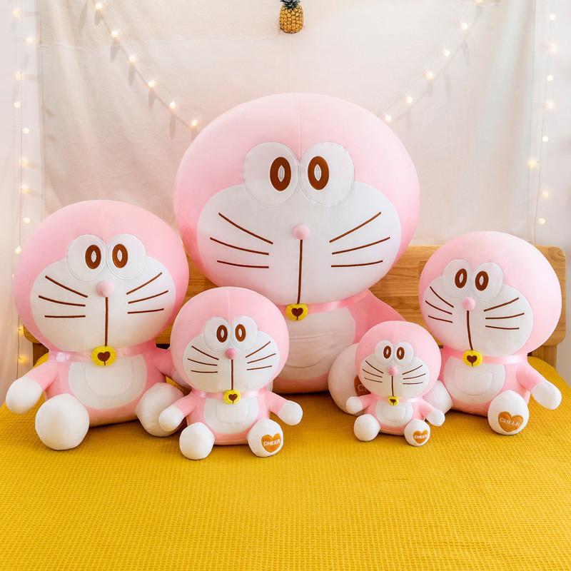 Plush Toy Doraemon Stuffed Animal Pillow With Soft Pp Cotton For Kids Gifts