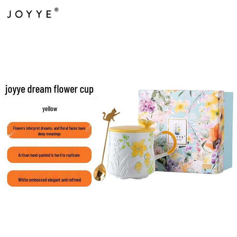 JOYYE Dream Flower Ceramic Mug