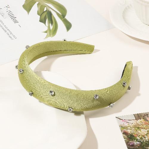Satin Breite Stirnbänder für Damen Elegante Einfarbige Haarreifen Haarreifen Waschen Gesicht Kopfbedeckung Haarbänder Haar Accessoires Kopfschmuck