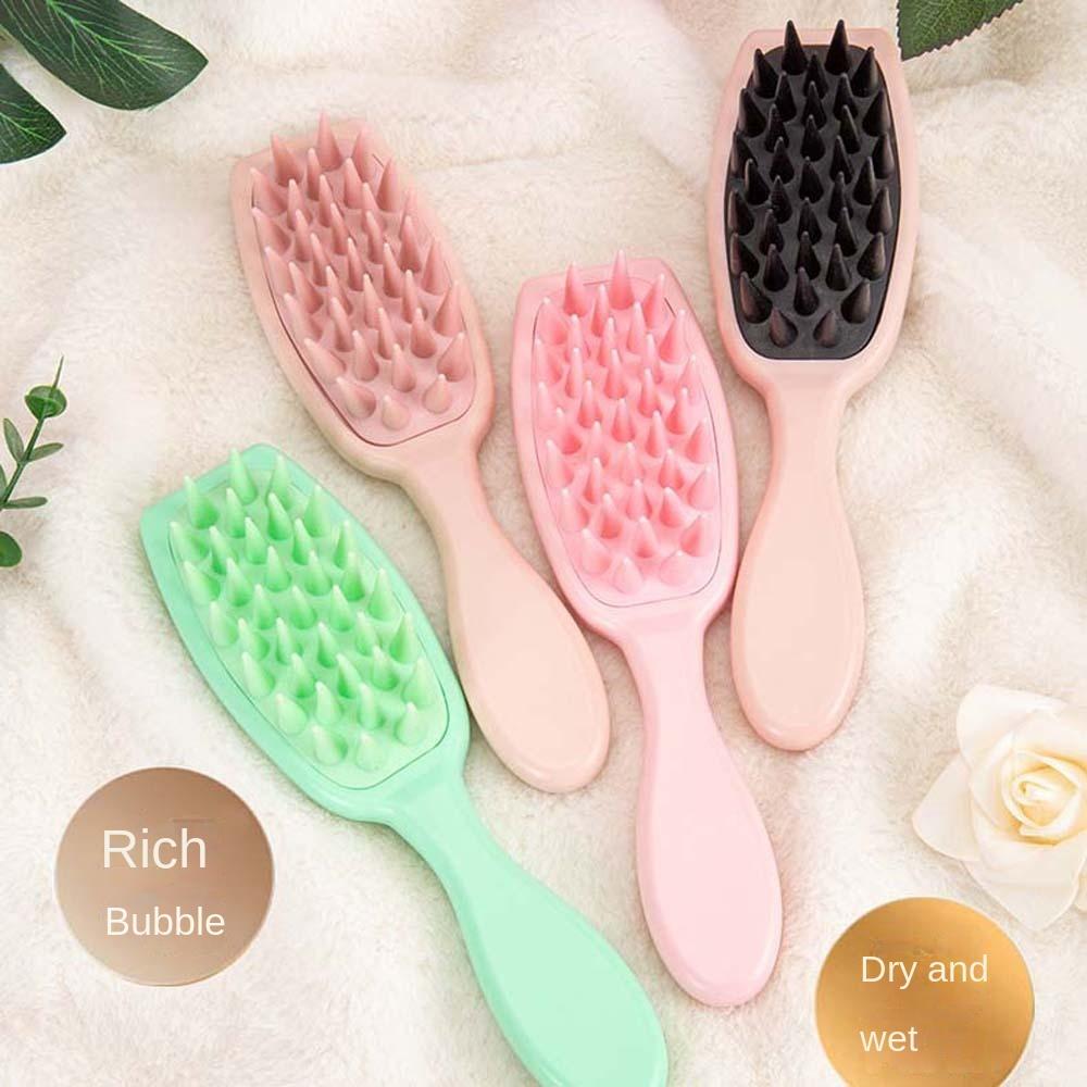 

Ванна для ухода за сухими волосами, расческа для мытья волос с широкими зубцами, щетка для душа, массажная щетка для кожи головы, щетка для шампуня