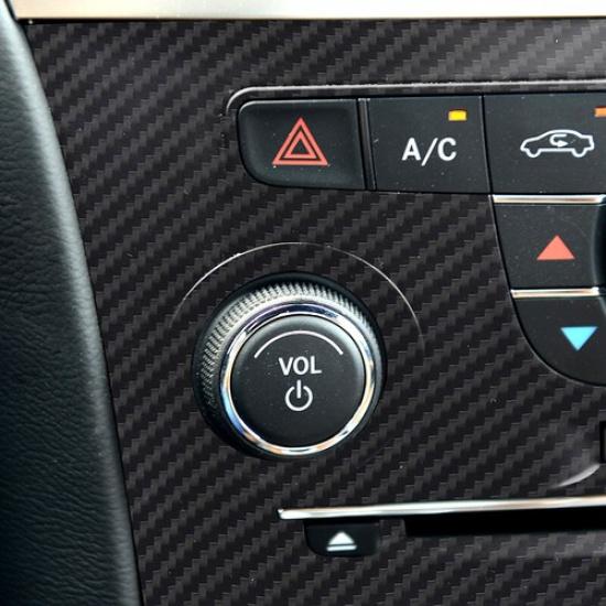 Klimaanlagensteuerung CD-Panel Abdeckung Zierleiste Für Chrysler 300 10-14 Kohlefaser