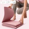 Tappetino Yoga Pieghevole Extra Portatile da Viaggio Spesso in TPE Tappetino da Letto Antiscivolo Uomini Donne Palestra di Casa Allenamento Pilates Esercizio Tappetino per Pavimento