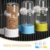 Transparent Automatic Feeder Large Capacity Parrot Water Feeders for Lovebirds Finches Hamster