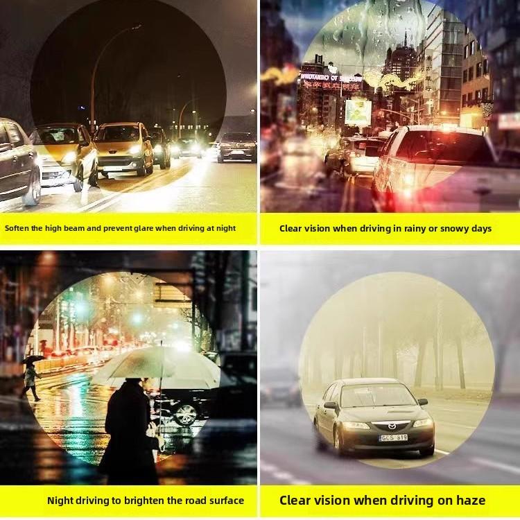 New Men's Night Photochromic Sports Myopia Glasses Advanced UV-resistant Fashion Trend Driving Eyeglasses Diopter 0 TO -4.0