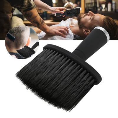 Pro Barbers Salon Hairdressing Brush Hair Comb Neck Broom Cleaning Face Duster