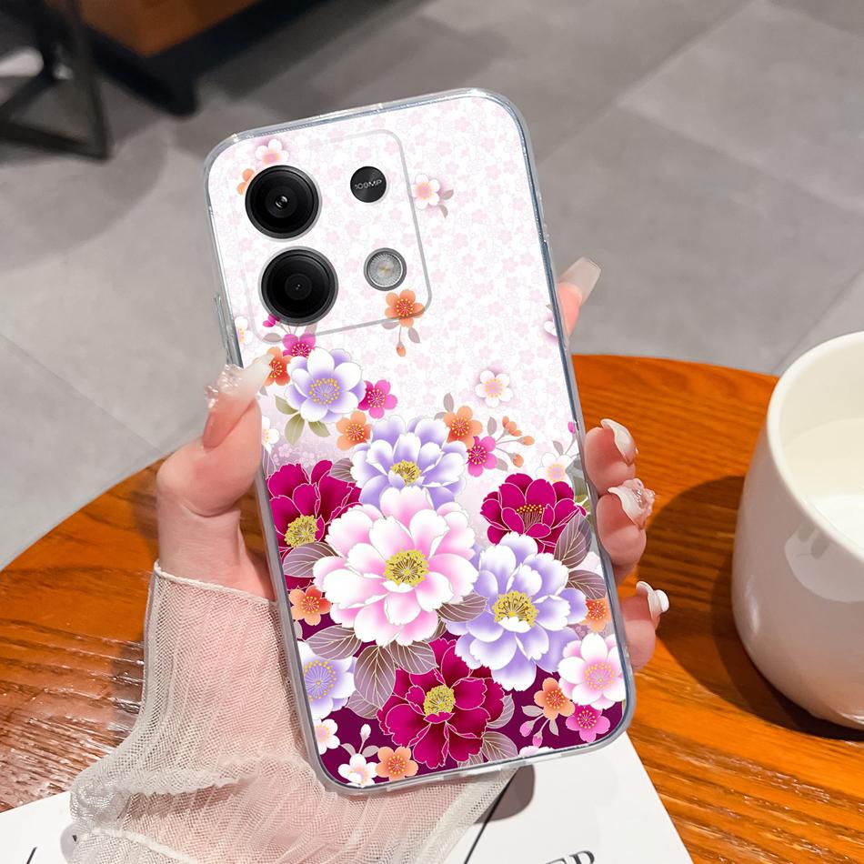 For Redmi Note 13 Pro Plus Phone Case Creative Fun Soft Slim Silicone Transparent Anti Drop Back Cover For Redmi Note13 13Pro+
