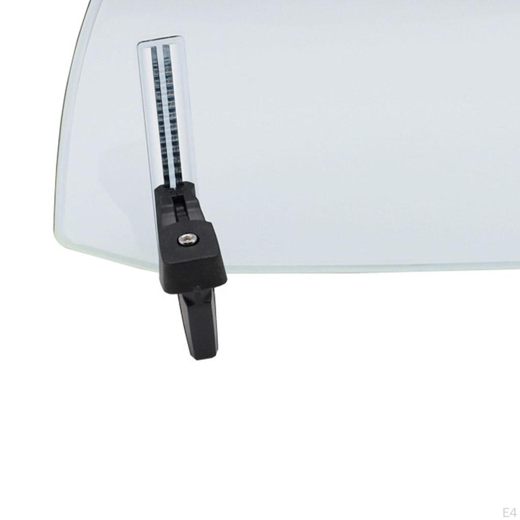 Motorcycle Wind Deflector Adjustable Riding Parts Windscreen Easy Installation Durable