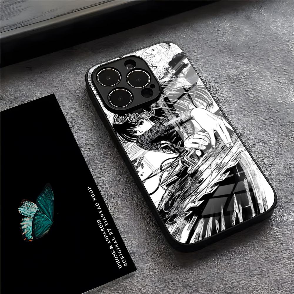 Sakamoto Days O-Osaragi Phone Case For IPhone 17 Pro Max 15 Pro 16 14 Plus 12 13 Mini 11 Pro Shockproof Glass Cover