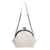 PU Leder Mode Clip Tasche für Frauen Neue Gewebte Kette Tasche Retro Textur Schulter Umhängetasche frauen Tasche Pendeln handtasche