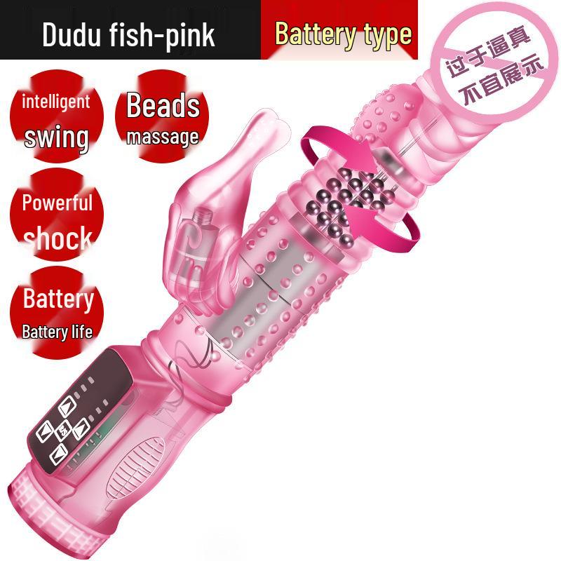 Long Love Elektrische rotierende Perlen-Massagepistole, einführbarer Vibrator für Frauen