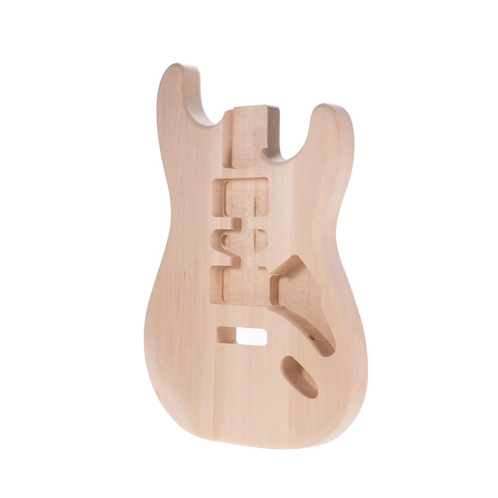 Unfinished DIY Headless Electric Guitar Body - Mahogany Replacement Part For Custom Builds