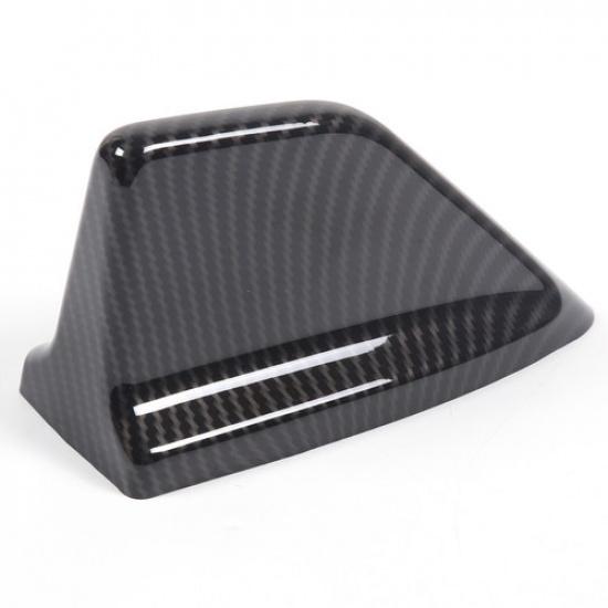 Cache-Antenne Aileron de Requin en Fibre de Carbone ABS pour Rivian R1T/R1S