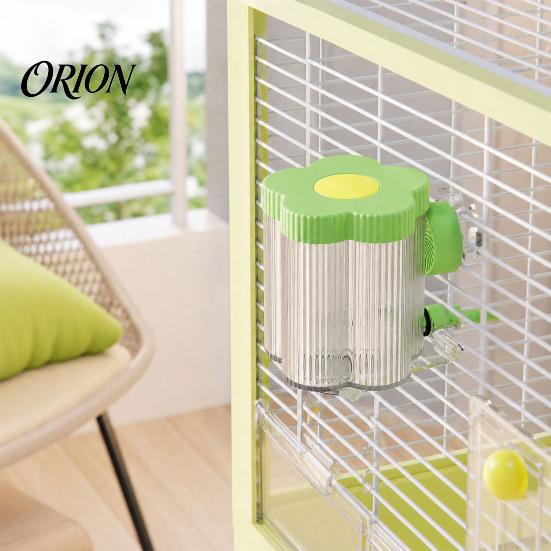 Budgie Water Bottle Automatic Bird Dispenser for Cage, Inside Outside Cage Mount Magnetic Parrot Space-saving Waterer Feeder, Transparent Cockatiel