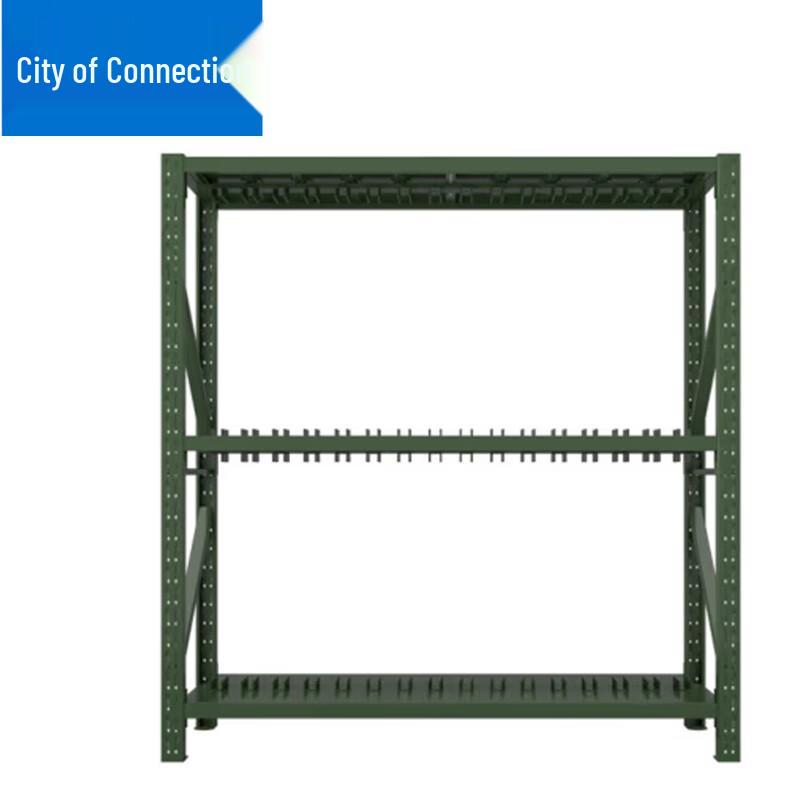 Lianzhicheng Heavy-Duty Double-Layer Shield Rack