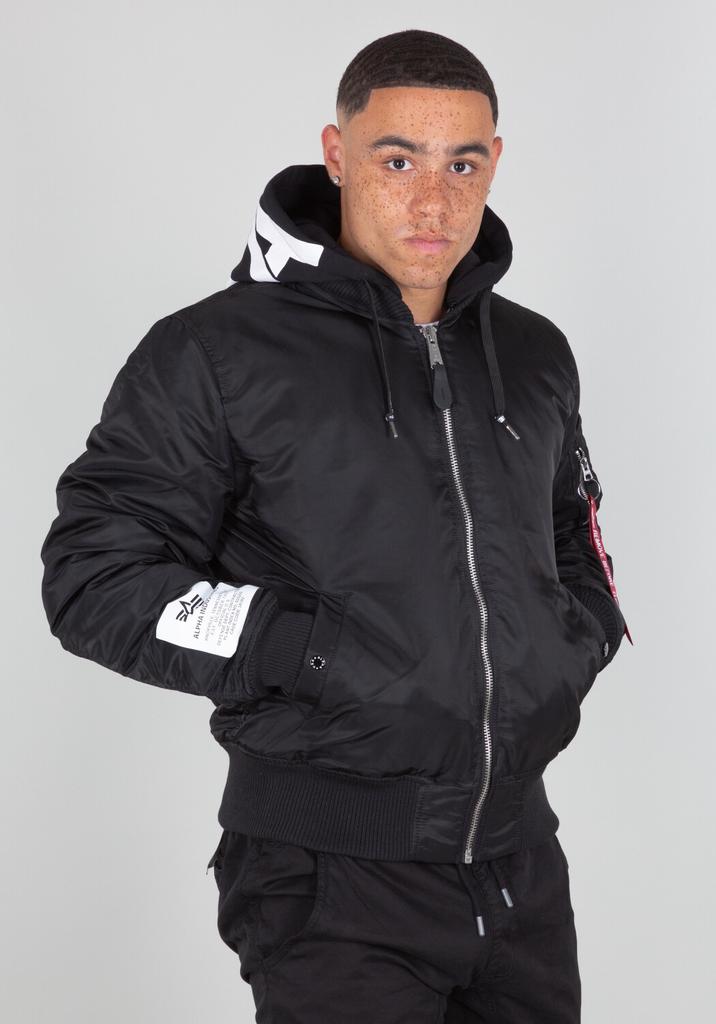Winter Jacket Alpha Industries MA-1 Zip Jacket (118101) Black
