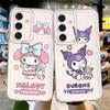 Sanrio Cute Melody Kuromi Case for Samsung Galaxy A57 A54 A15 A52 A34 A35 A56 A26 A24 A36 A37 A55 A52 A17 A14 A16 A25 A51 Phone