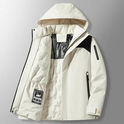 Men's and Women's Winter Thickened Warm Cotton Clothing Graphene Heated Inside Outdoor Climbing Clothing