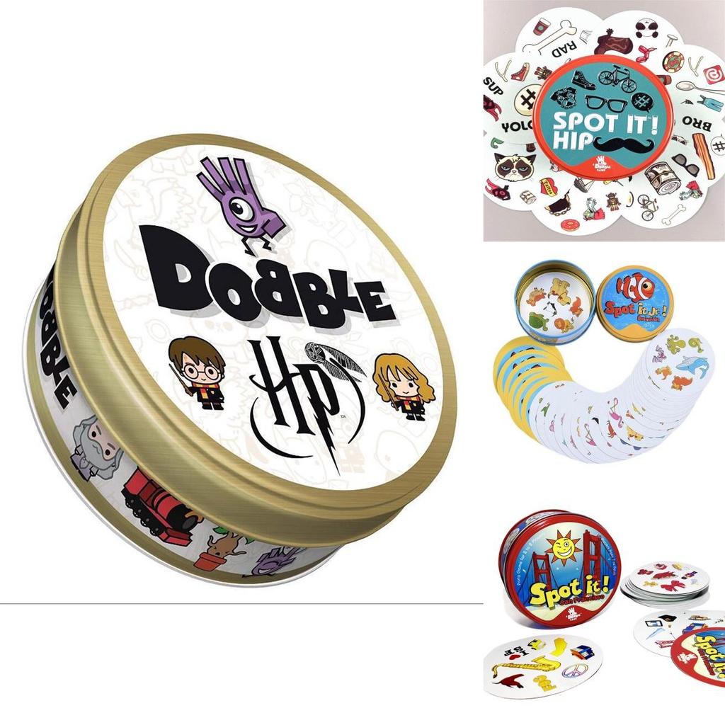 Dobble Spot It Game Cards For Addictive Family Fun And Quick Visual Challenges
