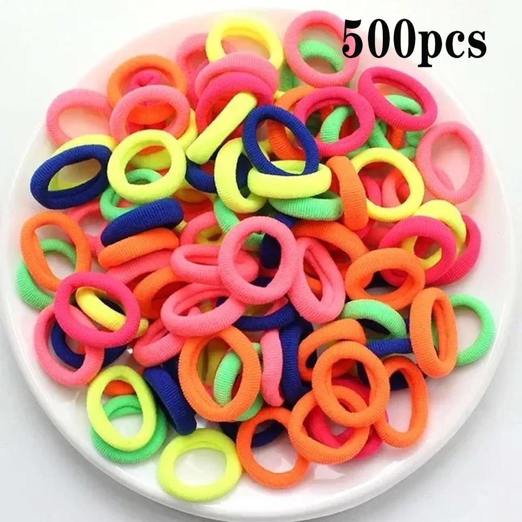 Children's small rubber bands do not hurt girls' baby hair bands 2025 new high elastic children's hair bands.