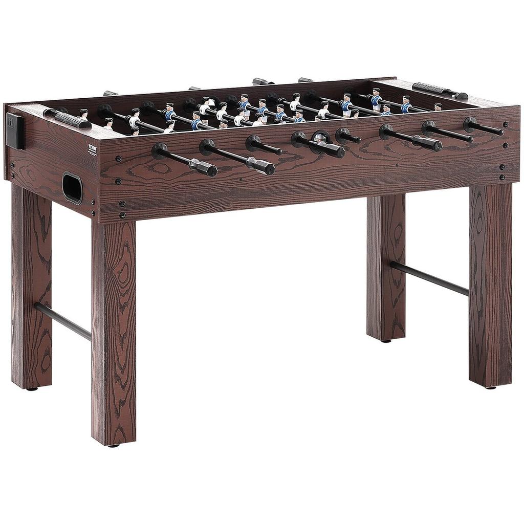 Foosball Table, 55 inch Standard Size Foosball Table, Indoor Full Size Foosball Table for Home, Family, and Game Room, Soccer with Foosball Table Set,
