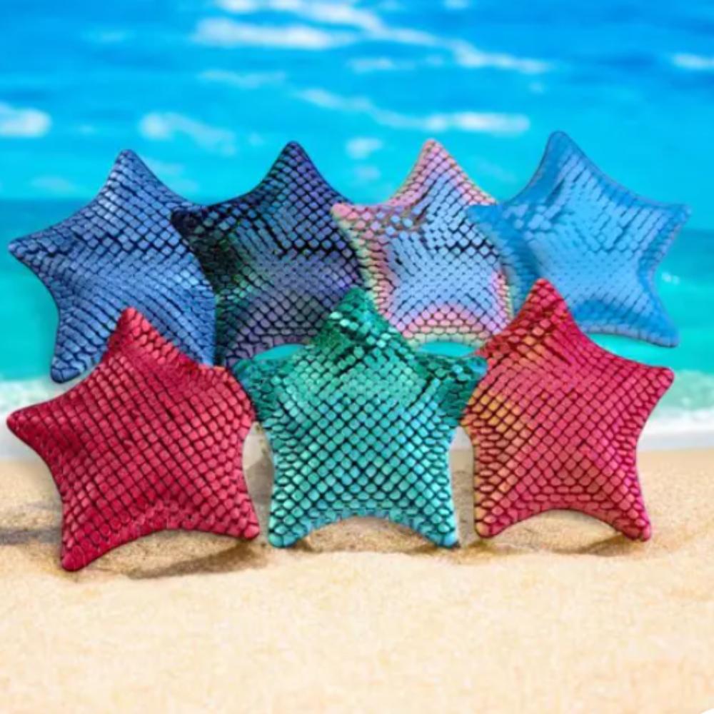 Articulating Starfish Decorative Ornaments Moveable Joints 3D Printed Toy  Children