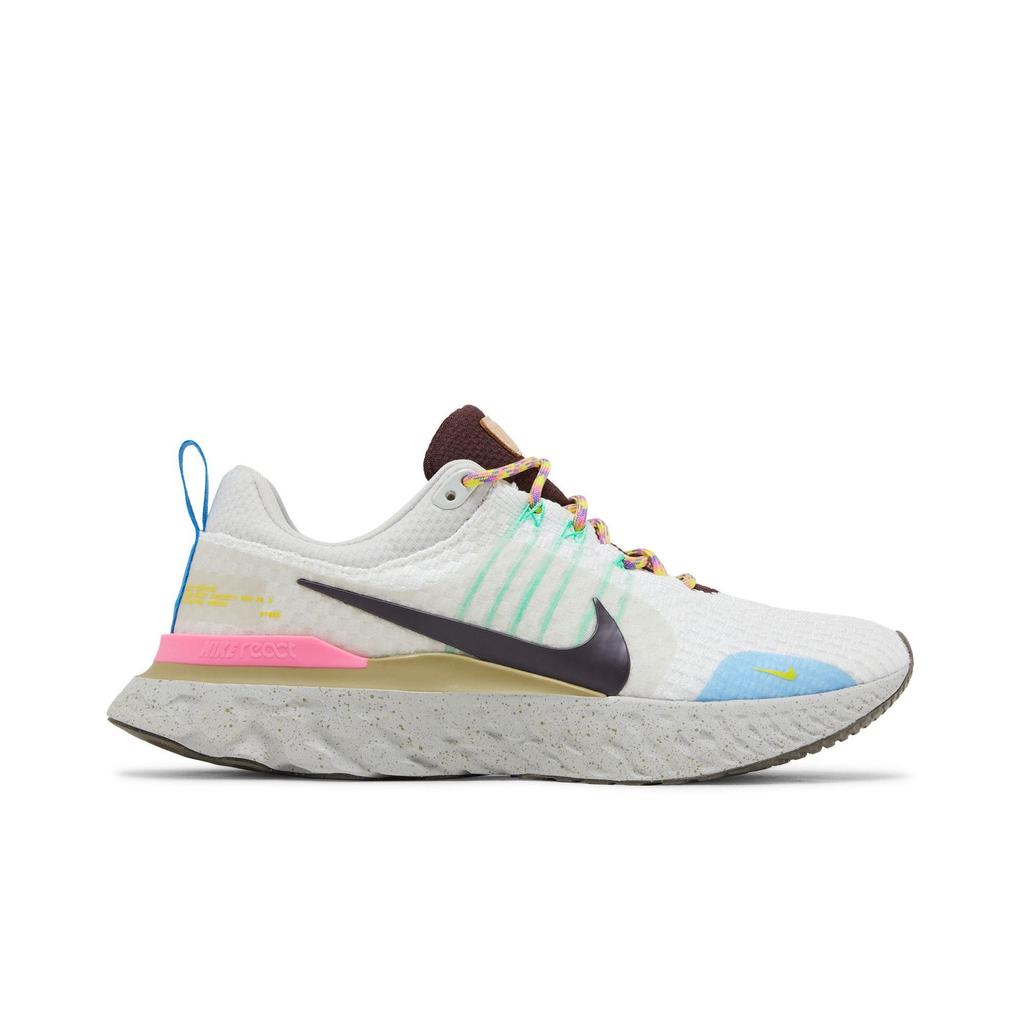 Nike React Infinity Run Flyknit 3 'Sail Pinksicle Earth' (Unisex) Sail / Light Bone / Pinksicle / Earth Running Shoes FJ7068 120