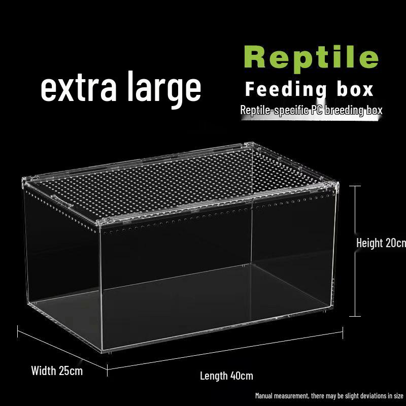 Acrylic Terrarium for Reptiles and Insects