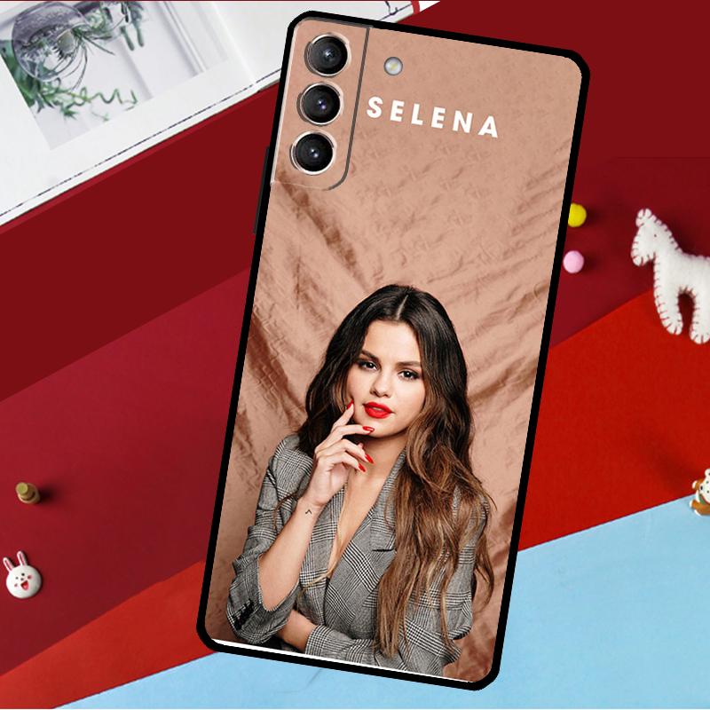 Selena Gomez Funda For Samsung Galaxy S26 S25 S23 S22 S20 S24 Ultra S9 S10 Plus S21 FE S25 FE Phone Case