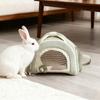 Outdoor -Loss Backpack Pet Supplies, Crossbody Visible Pet Carrier For Small Pet, Breathable And Warm Portable Carrier