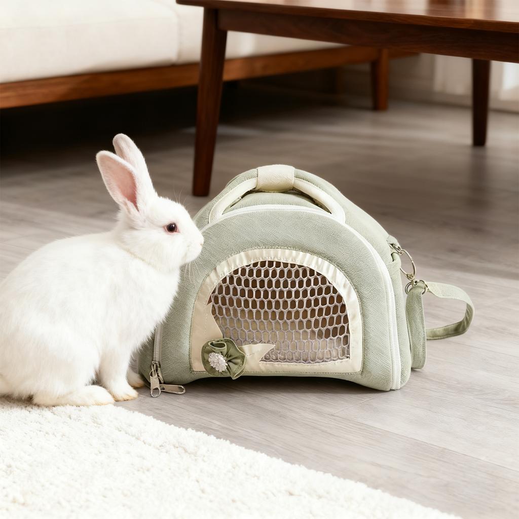 Outdoor -Loss Backpack Pet Supplies, Crossbody Visible Pet Carrier For Small Pet, Breathable And Warm Portable Carrier