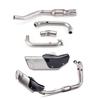 CFMOTO 450SR Stainless Steel Exhaust Pipe: Front, Middle, and SC Tail Sections for Motorcycles.