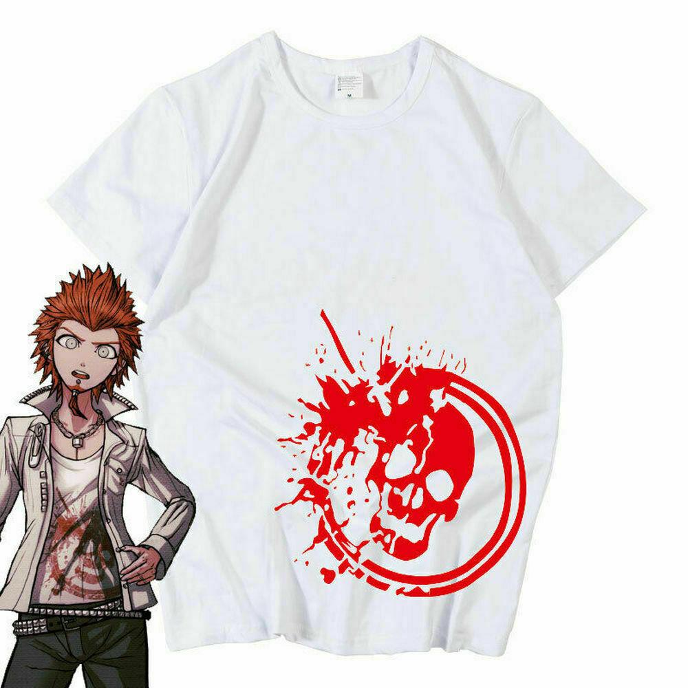 New Danganronpa leon kuwata monokuma cosplay T-shirt XL
