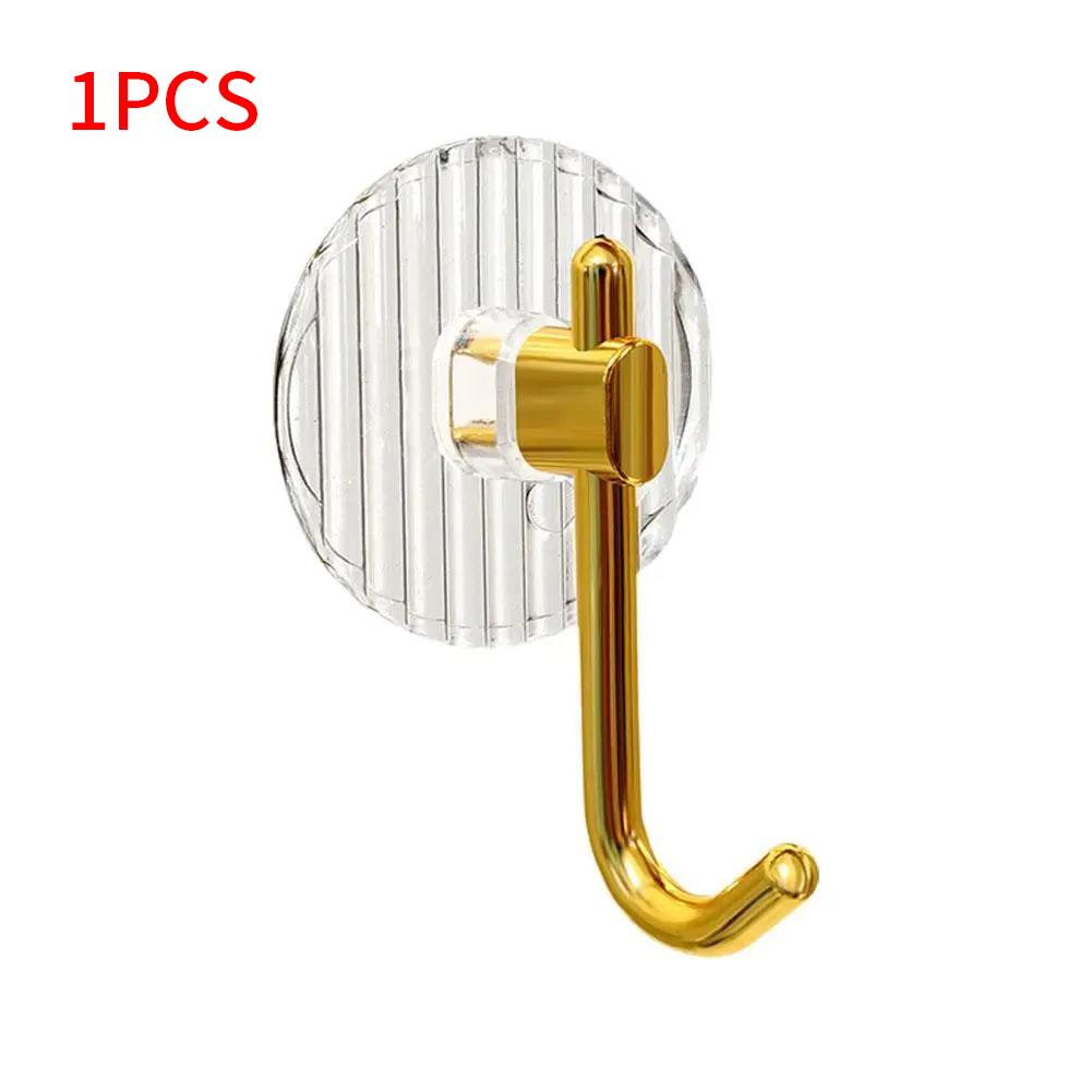 Self Adhesive Acrylic Wall Hooks Waterproof Towel Hooks For Bathroom Shower Home Organization For Luxury Design Strong Hold