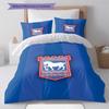 Ipswich Town Pattern Bedding Set Quilt Cover Pillowcase Home Decor Gift (1 * Duvet Cover + 2 * Pillowcase, Without Core)