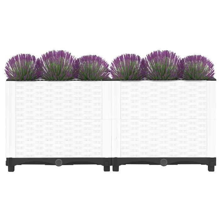 VidaXL Lit surélevé 80x40x38 cm Polypropylène 153309