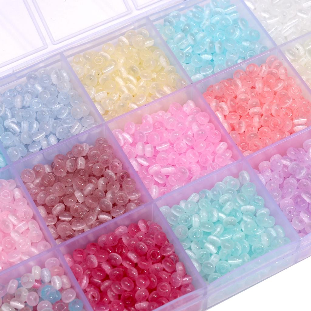 90 Buc Mărgele de Semințe Domestice Super Excelente din Sticlă Ochi de Pisică Mărgele DIY Brățară Colier Pentru Accesorii de Bijuterie
