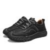 Men's Leather Casual Shoes Handmade  Soft  Working Shoes Leather Ankle Boots Large Size Driving Moccasins Shoes